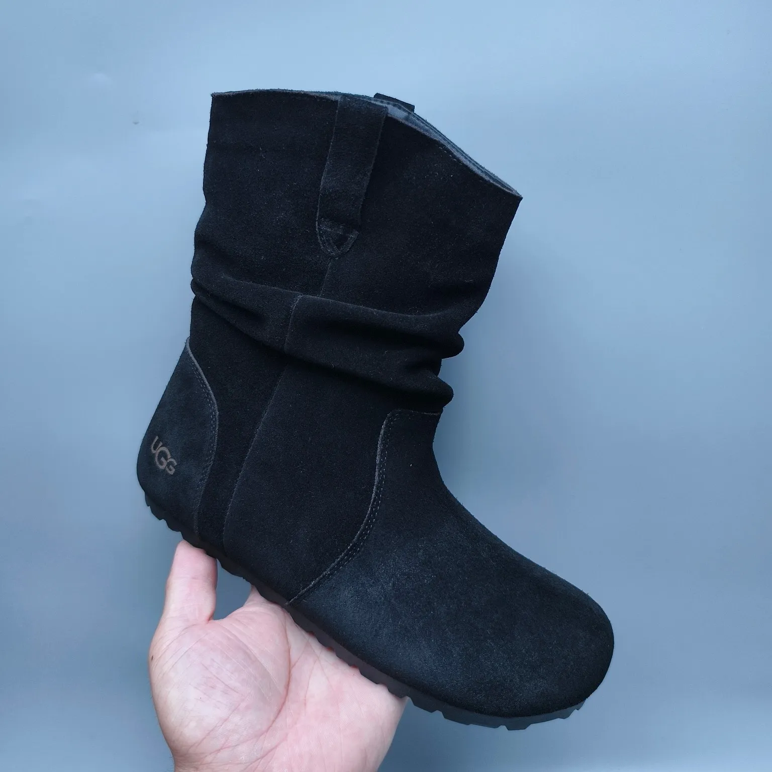 💰600 UGG sheepskin all-in-one snow boots 1618 casual fashion shoes color: maroon chocolate sand black matching size: 35-40